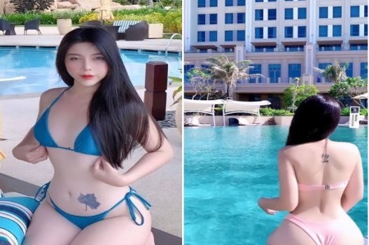 Gái đẹp ham tiền bị phang thỏa thích